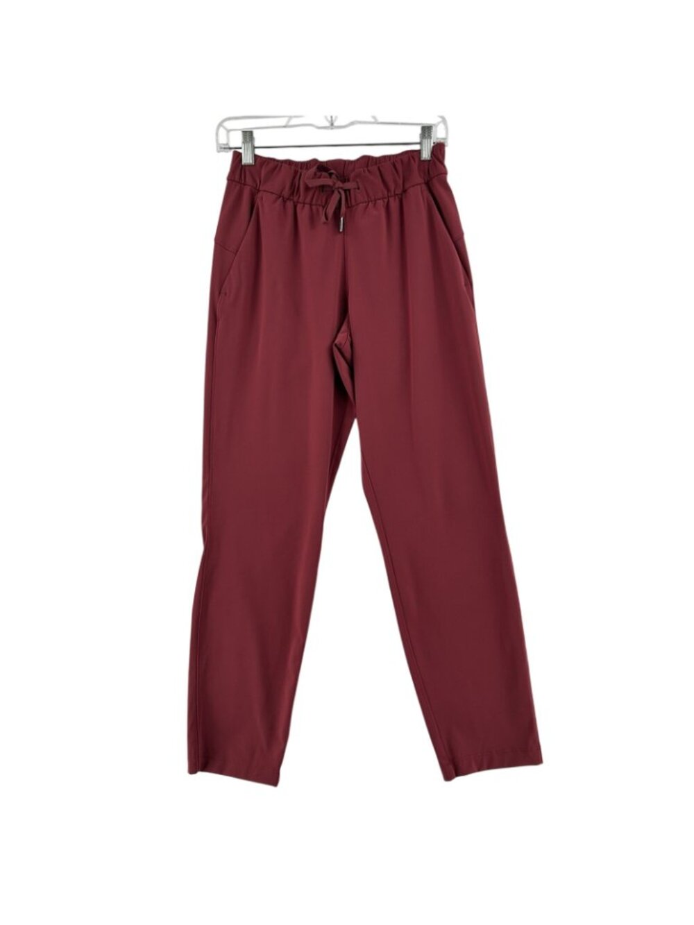 Lululemon Keep Moving High-Rise 7/8 Pant Size Women's Size 4 Mulled Wine Pull On - Picture 3 of 16